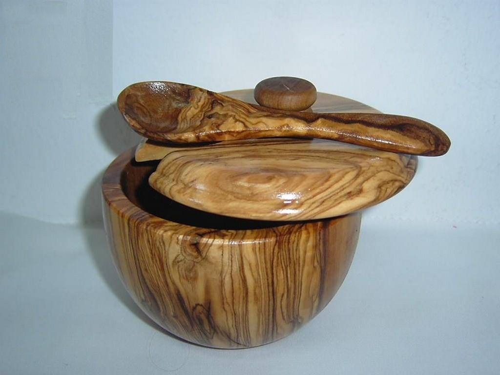 Bol À Sucre avec couvercle & cuillère